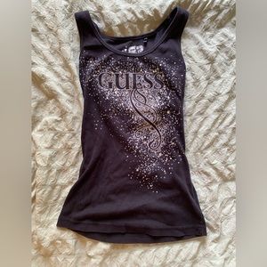 Vintage Guess Bedazzled Tank Top
